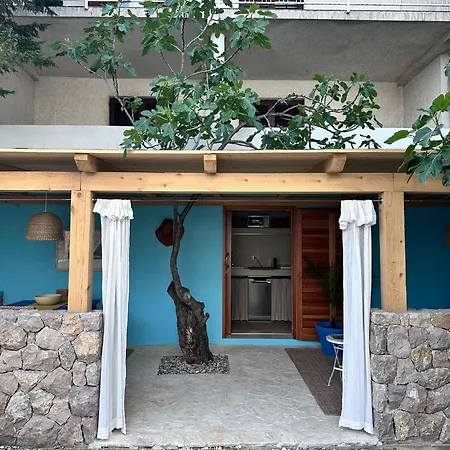 Apartament Blue Krk With Private Garden Krk Town